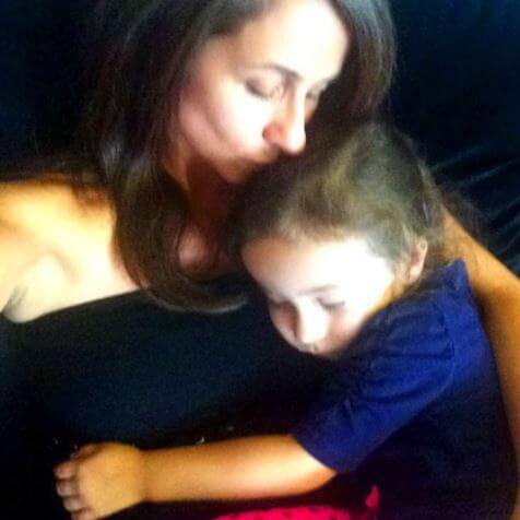 Lola Jaye with her mother Audrey Puente.